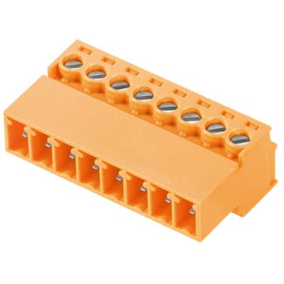 WEIDMÜLLER - Leiterplattensteckverbinder (Leiter), 3.81mm, Polzahl: 8, Zugbügelanschluss