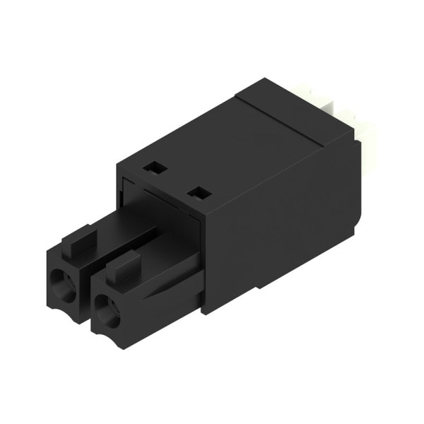 WEIDMÜLLER - Buchsenleiste, 3.81mm, Pole:2, PUSH IN, Feder