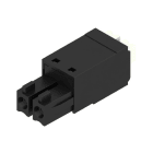 WEIDMÜLLER - Buchsenleiste, 3.81mm, Pole:2, PUSH IN, Feder