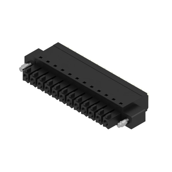 WEIDMÜLLER - Buchsenleiste, 3.81mm, Pole:12, PUSH IN, Feder