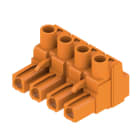 WEIDMÜLLER - Leiterplattensteckverbinder (Leiter), 7.62mm, Polzahl: 4, Zugbügelanschluss
