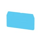 WEIDMÜLLER - Trennwand (Klemmen), Abschluss- und Zwischenplatte, 83.8x34.85mm, blau