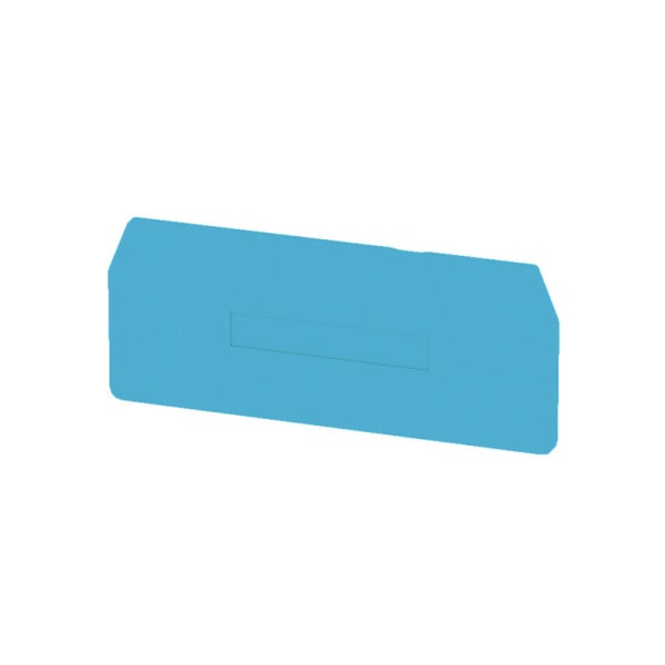 WEIDMÜLLER - Trennwand (Klemmen), Abschluss- und Zwischenplatte, 90x45mm, blau