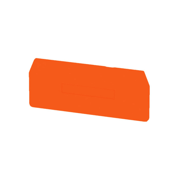 WEIDMÜLLER - Trennwand (Klemmen), Abschluss- und Zwischenplatte, 90x45mm, orange