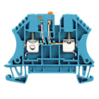 WEIDMÜLLER - Prüftrenn-Reihenklemme WTR, Schraub, 4mm², 500V, 32A, blau