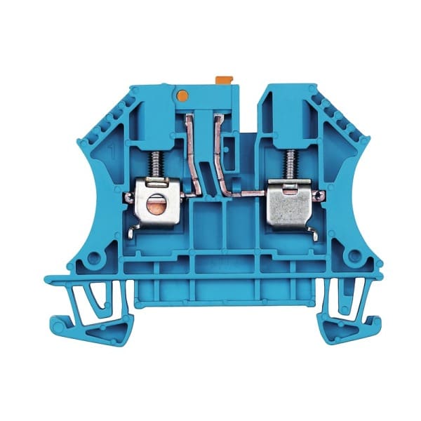WEIDMÜLLER - Prüftrenn-Reihenklemme WTR, Schraub, 4mm², 500V, 32A, blau