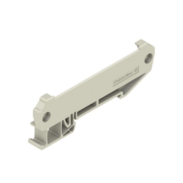 WEIDMÜLLER - Abschlussplatte, RS 80 kieselgrau, Abschlussplatte, Breite: 9mm