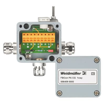 WEIDMÜLLER - Standardverteiler, 1-fach Verteiler, IP66