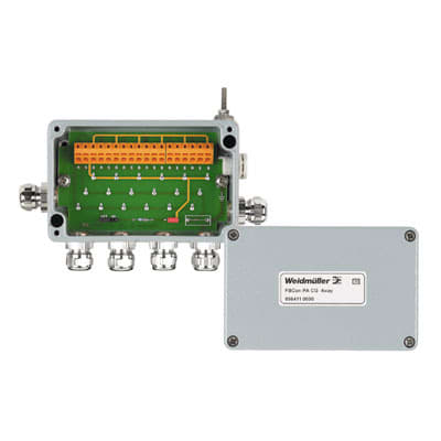 WEIDMÜLLER - Standardverteiler, 4-fach Verteiler, IP66