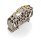 WEIDMÜLLER - Erdleitertrennklemme ZTR, Zugfeder, 6mm², 24V, 20A, dbg