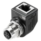 WEIDMÜLLER - Adapterstecker, IP67, Anschluss 1: RJ45 90°
