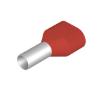WEIDMÜLLER - Aderendhülse, Zwillings-Aderendhülse, 10mm², Abisolierlänge: 17mm, rot