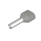 WEIDMÜLLER - Aderendhülse, Zwillings-Aderendhülse, 4mm², Abisolierlänge: 15mm, grau