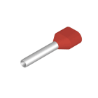 WEIDMÜLLER - Aderendhülse, Zwillings-Aderendhülse, 1mm², Abisolierlänge: 16mm, rot