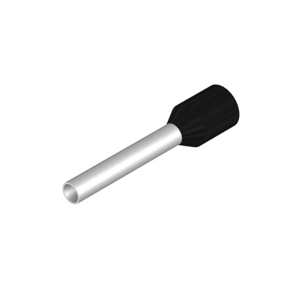 WEIDMÜLLER - Aderendhülse, isoliert, 1.5mm², Abisolierlänge: 15mm, schwarz