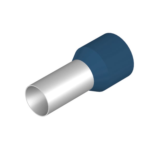 WEIDMÜLLER - Aderendhülse, isoliert, 50mm², Abisolierlänge: 26mm, blau