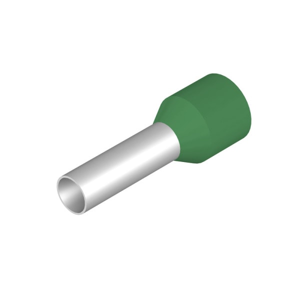 WEIDMÜLLER - Aderendhülse, isoliert, 6mm², Abisolierlänge: 14mm, grün