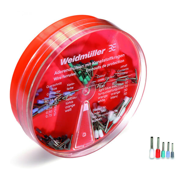WEIDMÜLLER - Sortiment Aderendhülsen, Crimpbereich, min.: 14 mm², Crimpbereich, max.: 75 mm²