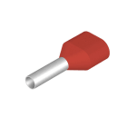 WEIDMÜLLER - Aderendhülse, Zwillings-Aderendhülse, 1.5mm², Abisolierlänge: 11mm, rot
