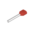 WEIDMÜLLER - Aderendhülse, Zwillings-Aderendhülse, 1.5mm², Abisolierlänge: 21mm, rot