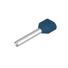 WEIDMÜLLER - Aderendhülse, Zwillings-Aderendhülse, 2.5mm², Abisolierlänge: 21mm, blau