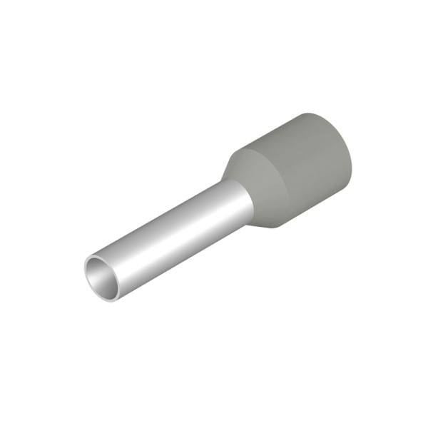 WEIDMÜLLER - Aderendhülse, isoliert, 4mm², Abisolierlänge: 15mm, grau