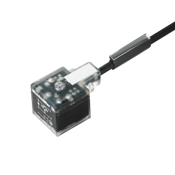 WEIDMÜLLER - Ventilleitung, Kabelende offen - Ventilstecker, Bauform A (18 mm)