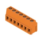 WEIDMÜLLER - Leiterplattenklemme, 5.08mm, Polzahl:7, Abgang: 90°, Zugbügelanschluss