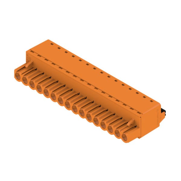 WEIDMÜLLER - Leiterplattensteckverbinder (Leiter), 5.08mm, Polzahl: 16, PUSH IN, Zugfeder