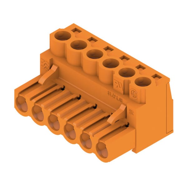 WEIDMÜLLER - Leiterplattensteckverbinder (Leiter), 5.08mm, Polzahl: 6, Zugbügelanschluss
