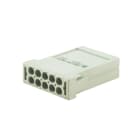 WEIDMÜLLER - HDC-Einsatz Buchse, 250V, 10A, Pole:10, Crimpanschl
