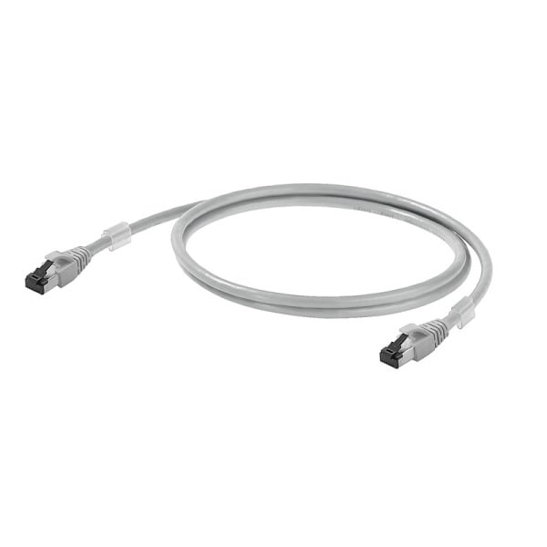 WEIDMÜLLER - Patchkabel RJ45 Cat.6a/Class EA, LSZH grau, 20m