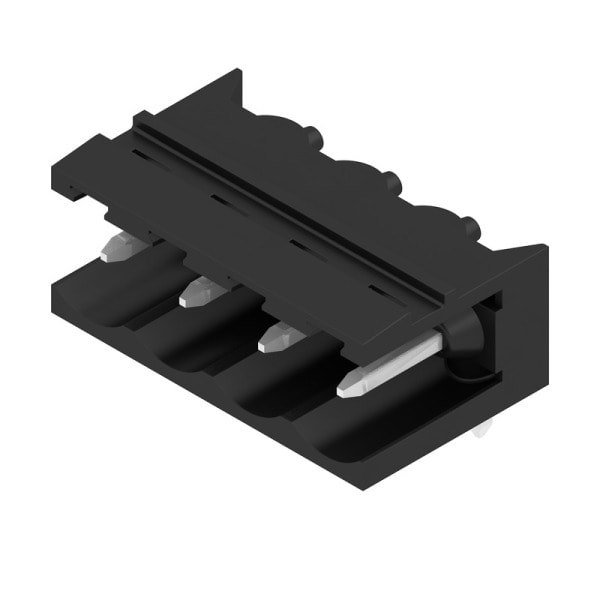 WEIDMÜLLER - Leiterplattensteckverbinder (Platine), 5.08mm, Polzahl: 4, Abgangswinkel: 90°