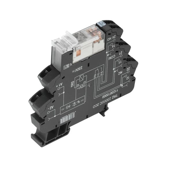 WEIDMÜLLER - Koppelrelais, 230 V UC ±5 %, 2 Wechsler (AgNi)