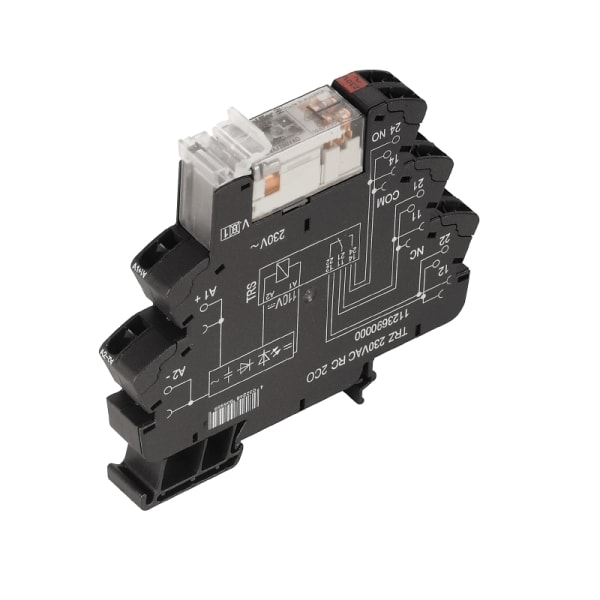 WEIDMÜLLER - Koppelrelais, 230 V AC ±5 %, 2 Wechsler (AgNi)