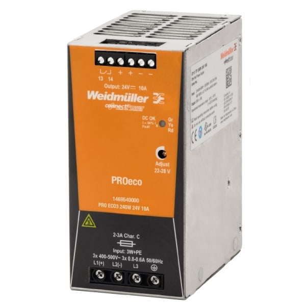 WEIDMÜLLER - Gleichstromversorgung, 240 W, 10 A  55 °C