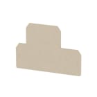 WEIDMÜLLER - Abschlussplatte (Klemmen), 85x1.5mm, dunkelbeige