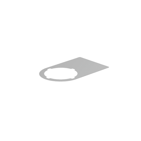 WEIDMÜLLER - Gerätemarkierung, halogenfrei, selbstklebend, 27mm, Polyester, grau