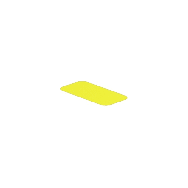 WEIDMÜLLER - Gerätemarkierung, halogenfrei, selbstklebend, 18mm, Polyester, gelb