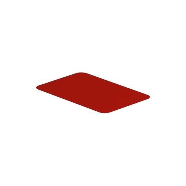 WEIDMÜLLER - Gerätemarkierung, halogenfrei, selbstklebend, 27mm, Polyester, rot