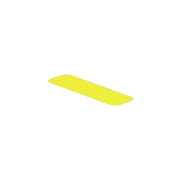 WEIDMÜLLER - Gerätemarkierung, halogenfrei, selbstklebend, 27mm, Polyester, gelb