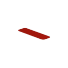 WEIDMÜLLER - Gerätemarkierung, halogenfrei, selbstklebend, 27mm, Polyester, rot