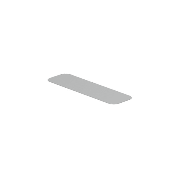 WEIDMÜLLER - Gerätemarkierung, halogenfrei, selbstklebend, 27mm, Polyester, grau