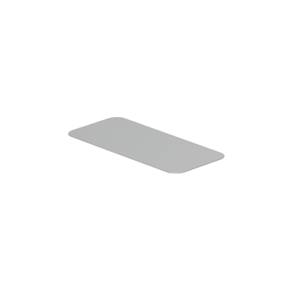 WEIDMÜLLER - Gerätemarkierung, halogenfrei, selbstklebend, 27mm, Polyester, grau