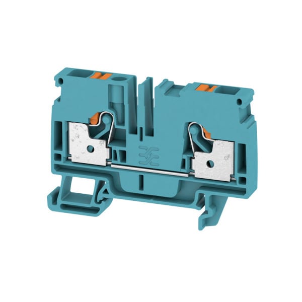 WEIDMÜLLER - Durchgangs-Reihenklemme, PUSH IN, 6mm², 800V, 41A, blau