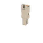 WEIDMÜLLER - Stecker (Klemmen), PUSH IN, 2.5mm², 800, 24A, Polzahl: 1, dunkelbeige