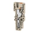WEIDMÜLLER - Stecker (Klemmen), PUSH IN, 2.5mm², 800, 24A, Polzahl: 1, dunkelbeige
