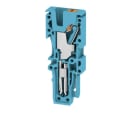 WEIDMÜLLER - Stecker (Klemmen), PUSH IN, 2.5mm², 800, 24A, Polzahl: 1, blau