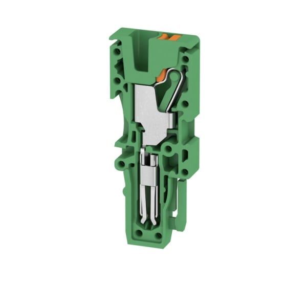 WEIDMÜLLER - Stecker (Klemmen), PUSH IN, 2.5mm², 800, 24A, Polzahl: 1, grün