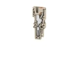 WEIDMÜLLER - Stecker (Klemmen), PUSH IN, 2.5mm², 800, 24A, Polzahl: 1, dunkelbeige
